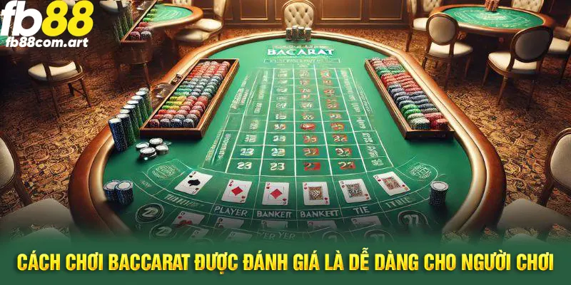 Cách chơi baccarat cực đơn giản với mọi người chơi